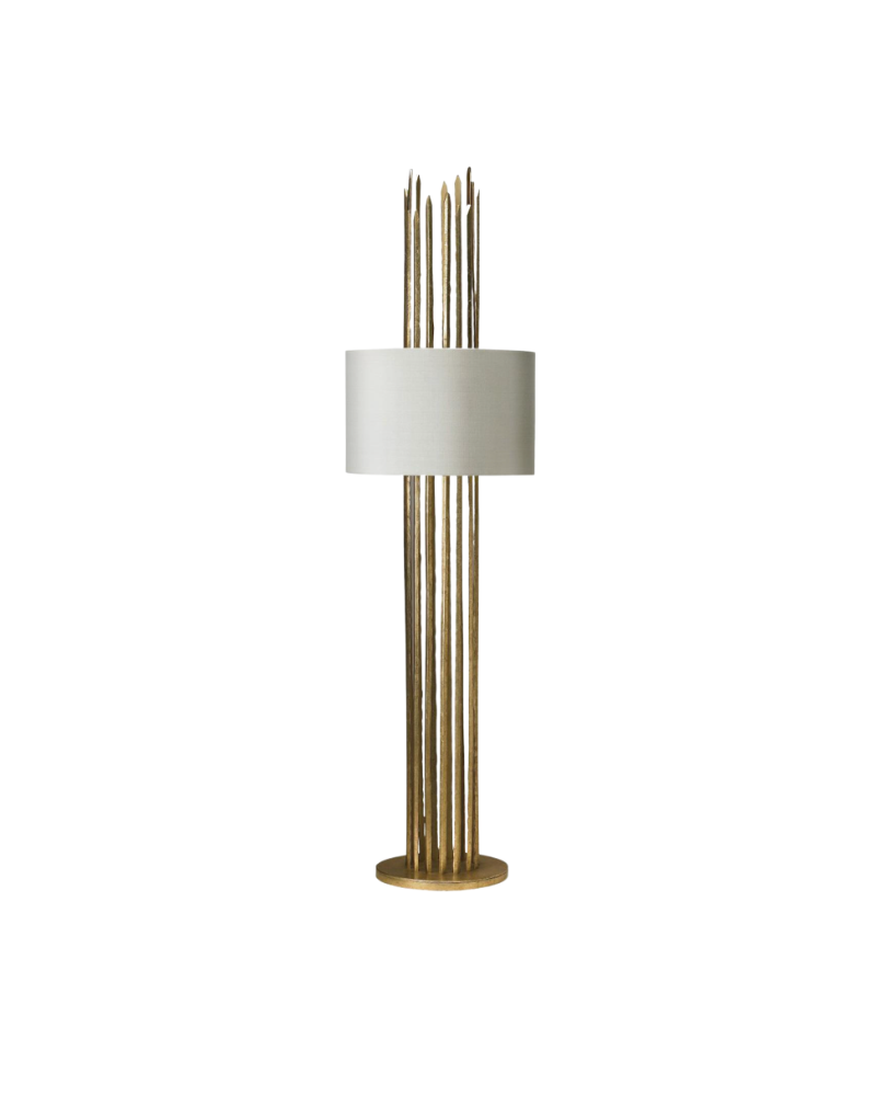 Cage Lamp - Gold